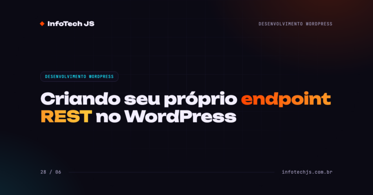 Capa: Criando seu próprio endpoint REST no WordPress