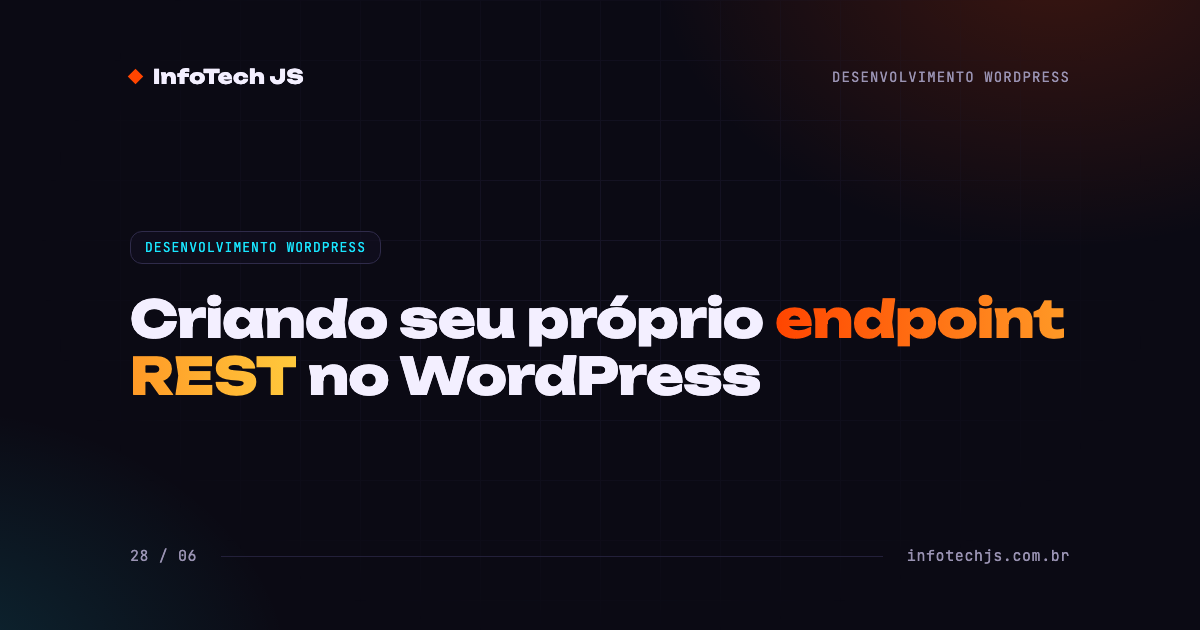 Capa: Criando seu próprio endpoint REST no WordPress